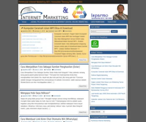 Pembicara Internet Marketing SEO