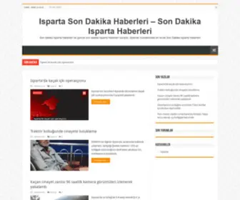 Ispartahaber.xyz(Domain Details Page) Screenshot