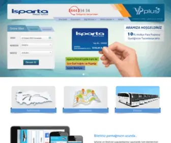 Ispartapetrol.com.tr(Otobüs) Screenshot