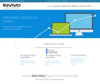 Ispartaweb.net(İnvivo Web & Stüdyo) Screenshot
