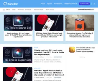 Ispazio.net(Il blog italiano su iPhone e tutto il mondo Apple) Screenshot