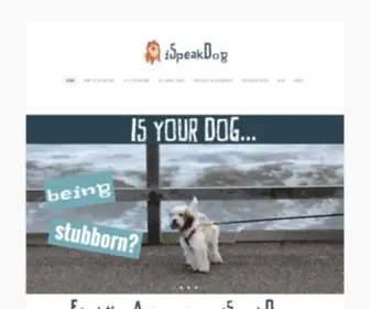 Ispeakdog.org(Ispeakdog) Screenshot