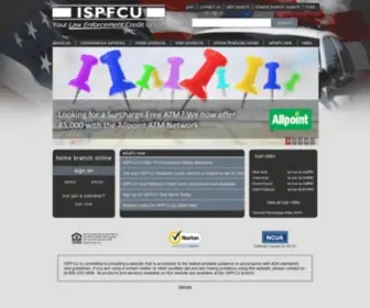 Ispfcu.org(ISPFCU Online) Screenshot