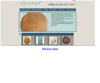 Ispiritual.com(Finger Labyrinths) Screenshot