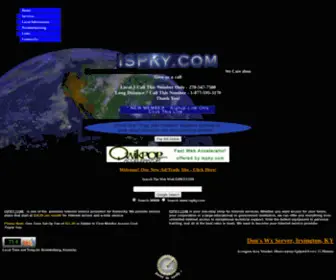 Ispky.com(Local index) Screenshot