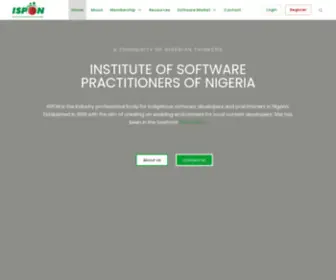 Ispon.tech(Home) Screenshot
