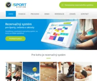 Isportsystem.sk(Rezervačný) Screenshot