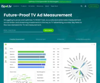 Ispot.tv(TV Ad Measurement and Attribution Platform) Screenshot