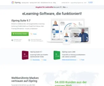Ispringlearn.de(Die beste E) Screenshot