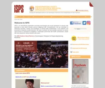 ISPS.org(Psychosis) Screenshot