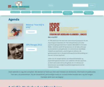 Ispsnederlandvlaanderen.nl(ISPS Online Conference) Screenshot