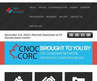 Ispsummit.ca(Canadian ISP Summit) Screenshot