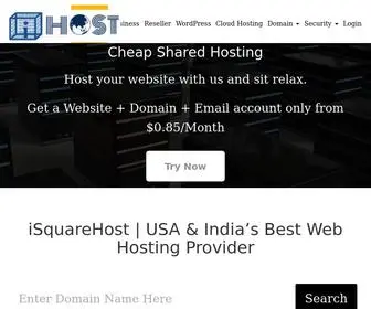 Isquarehost.com(iSquareHost) Screenshot