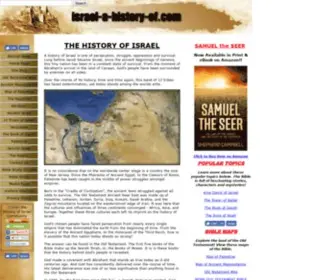 Israel-A-History-OF.com(The History of Israel) Screenshot