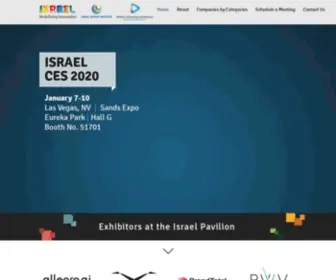 Israelatces.com(IsrealCES2020. CES) Screenshot