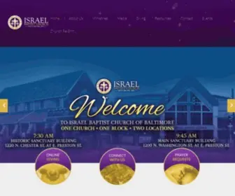 Israelbaptist.org(Israel Baptist Church) Screenshot