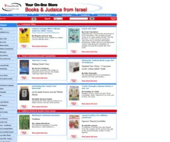 Israelbooks.com(Israel Books Store) Screenshot