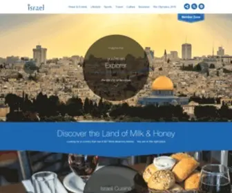 Israel.com(Explore Israel at Israel.com) Screenshot