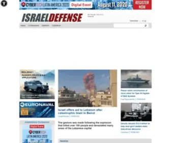 Israeldefense.com(Israel Defense) Screenshot