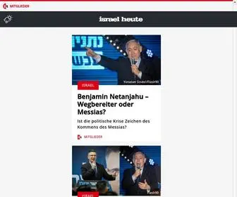 Israelheute.com(Israel Heute) Screenshot