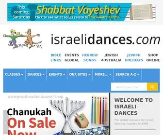 Israelidances.com(Israeli Dances) Screenshot