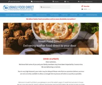 Israelifooddirect.com(Israeli Food Direct) Screenshot