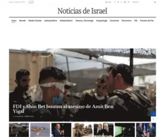 Israelnoticias.com(Noticias de Israel) Screenshot