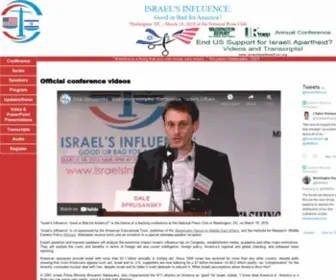 Israelsinfluence.org(ISRAEL'S INFLUENCE) Screenshot