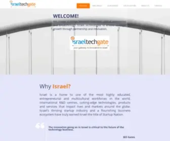 Israeltechgate.com(Israel Tech Gate) Screenshot