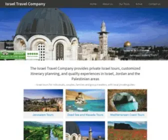 Israeltravelcompany.com(The Israel Travel Company) Screenshot