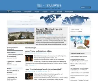 Israswiss.me(Jewish News Service) Screenshot