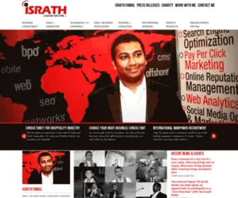 Israth.com(Israth Ismail) Screenshot