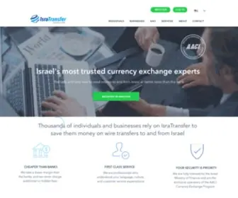 Isratransfer.com(Israel currency exchange) Screenshot