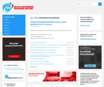 ISRCG.org(Institut) Screenshot
