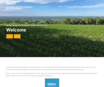 Isrev.org.uk(International Seminar on Religious Education and Values) Screenshot