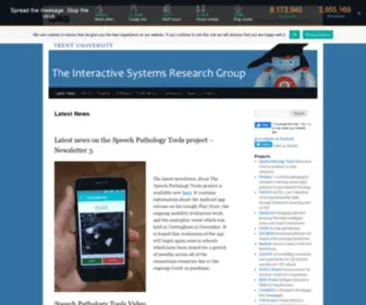 ISRG.org.uk(Technology for Social Inclusion) Screenshot