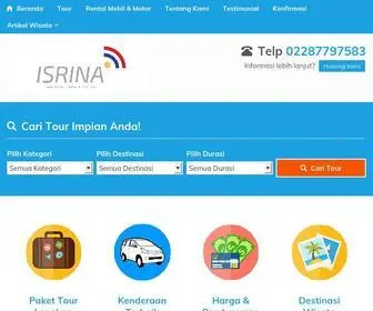 Isrina.com(ISRINA HOLIDAY) Screenshot