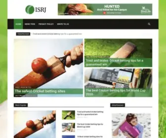 ISRJ.org Screenshot