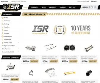 Isrperformance.com Screenshot