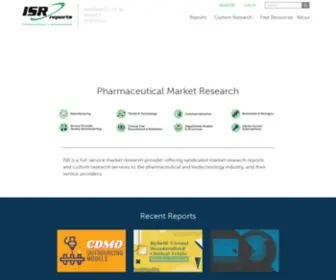Isrreports.com(Pharmaceutical Market Research) Screenshot