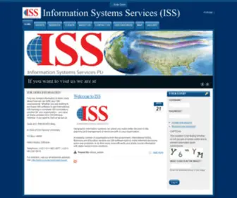 ISS-Ethiopia.com(Information Systems Services (ISS)) Screenshot