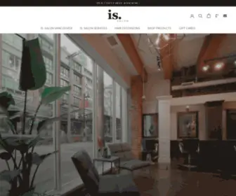 Issalonvancouver.com(Is. Salon) Screenshot