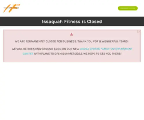Issaquahfitness.net(Issaquah Fitness) Screenshot