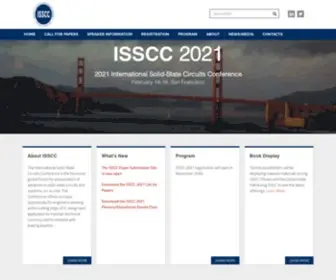 ISSCC.org(The ISSCC Conference) Screenshot