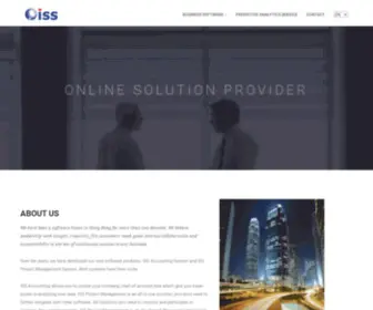 ISS.com.hk(Software Developer and Predictive Analytics Services in Hong Kong) Screenshot