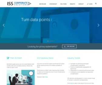 Isscorporatesolutions.com(ISS Corporate Solutions) Screenshot