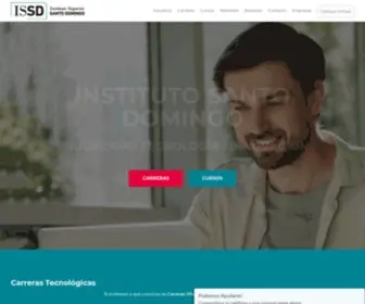 ISSD.edu.ar(Instituto Superior Santo Domingo) Screenshot