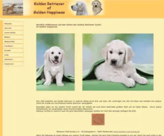 Issdichgluecklich.com(Golden Retriever of Golden Happiness) Screenshot