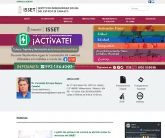 Isset.gob.mx(Inicio) Screenshot