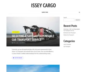 Issey-Cargo.com(Issey Cargo) Screenshot